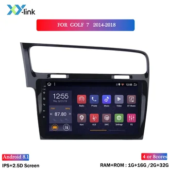 

10.1 inch screen Android 8.1 car DVD multimedia player for golf 7 2014-2018 car radio GPS navigation system bluetooth no 2 din