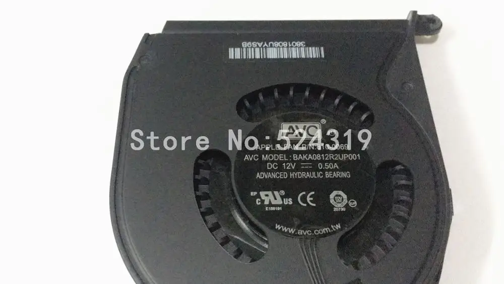 Вентилятор процессора ноутбука для Apple Mac Mini A1347 Mid 2011 Вентилятор охлаждения