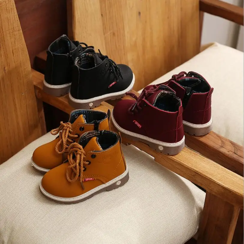 

New kids boots shoes for boys girls children martin boots sneaker toddler girls boys boots baby winter flat sneakers