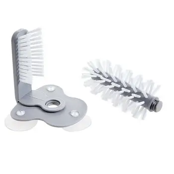 

Suction Wall Lazy Cup Brush Glass Clean Brush Kitchen Cup Cup Water Wash Brush Rotating Cup Brush S2T3