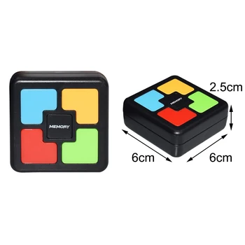 

Children Memory Game Console LED Light Flash Sound Interactive Educational Toy Training Brain Coordination Machine High Quality