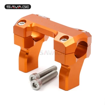 

Handlebar Riser Bar Clamp For KTM KTM ECX-F XC-W XCF-W 150 250 300 350 450 500 2012-2020 18 19 Motorcycle Increased Height 50mm