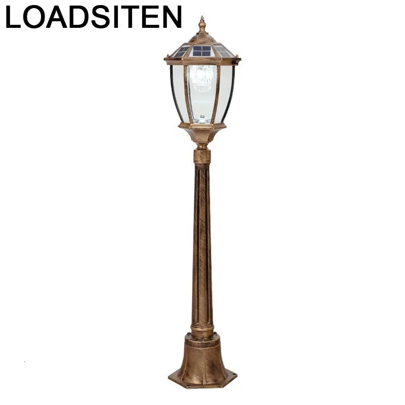 Vierkante Straatverlichting Stijl Outdoor Jalan Tenaga Surya Lampione Lamp Uliczna Off Led Solar Straat Road Light