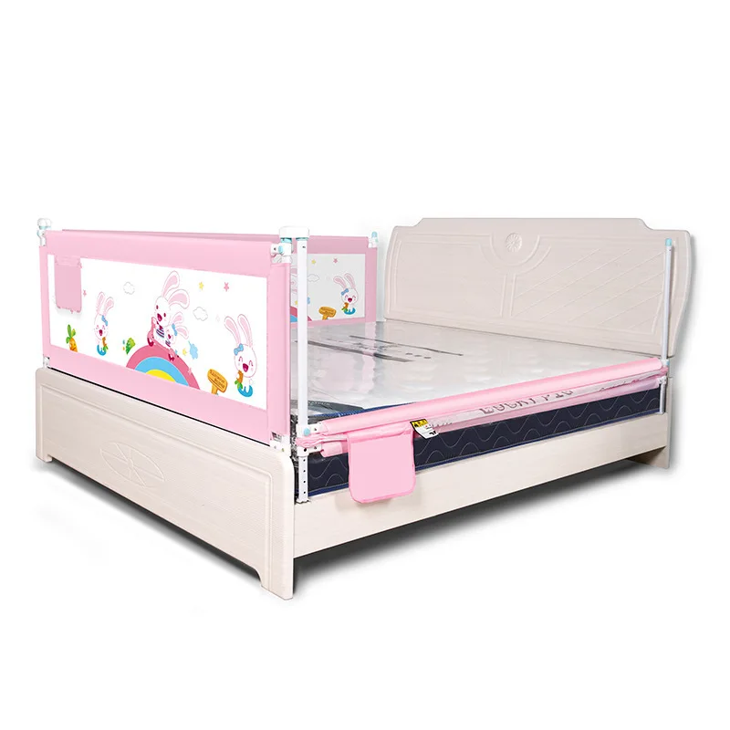 pink 1.5m Ограждение для детской кровати, ограждение для дома, детский манеж, барьер для ухода за детьми, ограждение для кровати, ограждение для кровати, ограждение для детей - Цвет: pink 1.5m