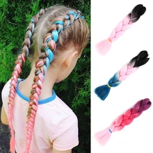 

CLong Jumbo Braids Kanekalon 24 Inch Color Braiding Synthetic Hair Extensions Braid Hair for 100 Colors Heat Resistant Fiber