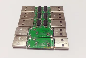 

K_COM2 Double Head Can Modify the Hardware Simulation Drive-free USB Keyboard and Mouse Secondary Game Development Serial Port