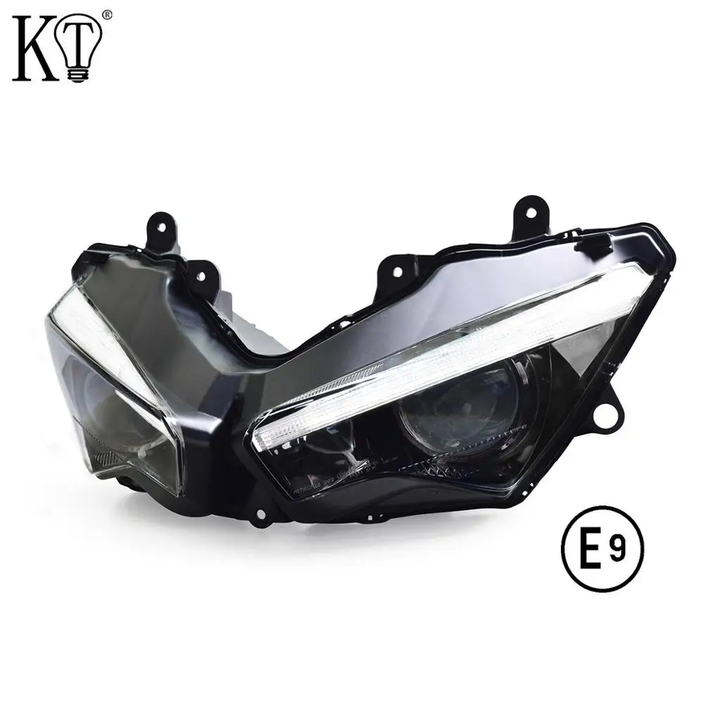 

For Kawasaki Ninja 250 Full LED Headlight 2018+ ECE E-Mark Approval