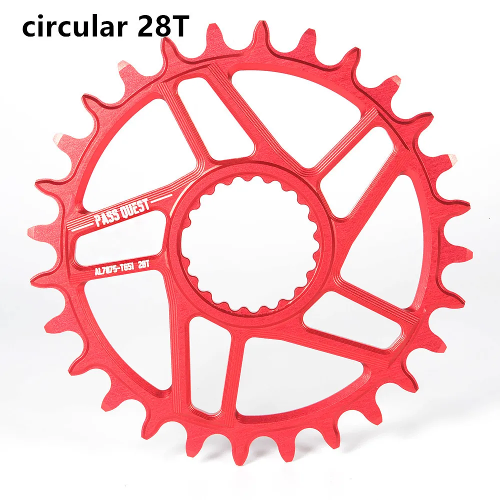 REDcircular28T Прямое Крепление передняя Звездочка 32/34/36/38/40 т MTB узкая широкая цепь из колец цепь велосипедная Звездочка для deore xt M7100 M8100 M9100 SHIMANO 12S диаметра окружности болтов - Цвет: REDcircular28T