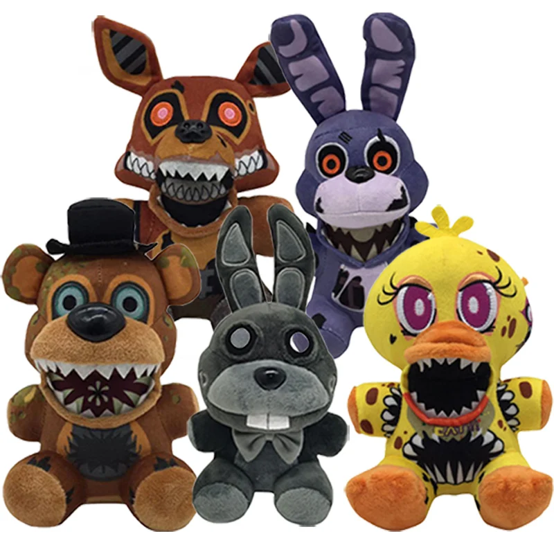 18 см Kawaii FNAF Плюшевые игрушки мультфильм Фредди фазбер плюшевая кукла