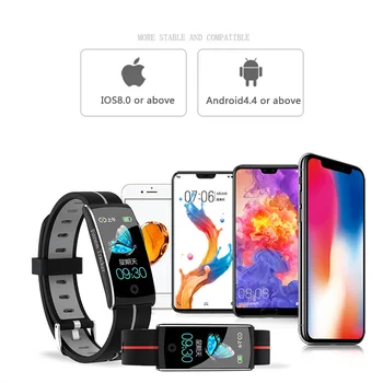 

Unisex F10C Smart Bluetooth Bracelet IP68 Waterproof Heart Rate Phone Call Fitness Calorie Tracker Sleep Monitoring Sport Watch