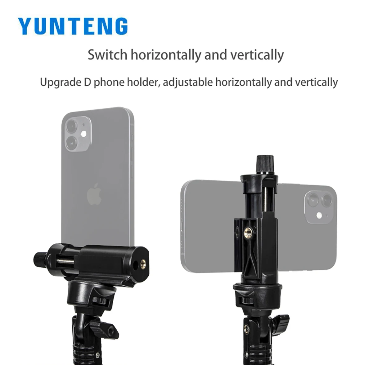 YUNTENG 1288 Selfie Sticks Handheld Monopod with Bluetooth