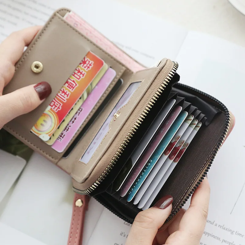 2021 Leather Women Wallet Hasp Bowknot Coin Pocket Purse Women Wallets Cards Holders Luxury Brand Wallets Designer Purse