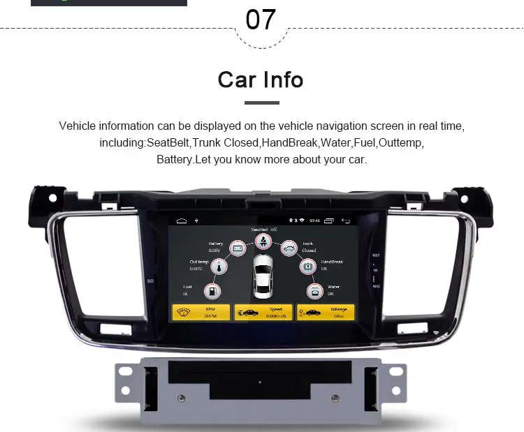 Perfect JDASTON Android 9.0 Car DVD Player For PEUGEOT 508 Stereo GPS Navigation multimedia Player 1 Din Car Radio Steer Wheel Control 7