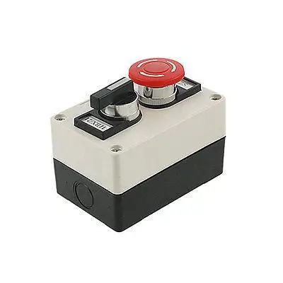 

Rotary Selector Red Mushroom Emergency Stop Switch Push Button Station
