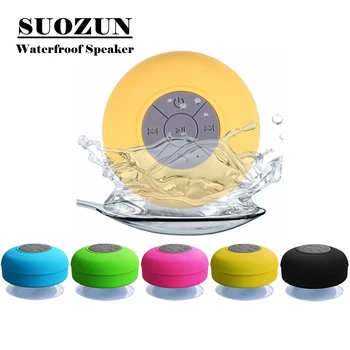 

SUOZUN Mini Bluetooth Speaker Portable Waterproof Wireless Handsfree Speakers, For Showers, Bathroom, Pool, Car, Beach Outdoor