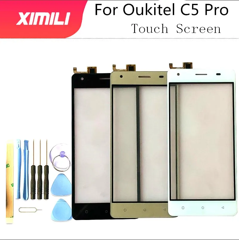 Оригинальный стеклянный сенсорный экран для Oukitel C5 Pro 5 0 дюйма с инструментами и