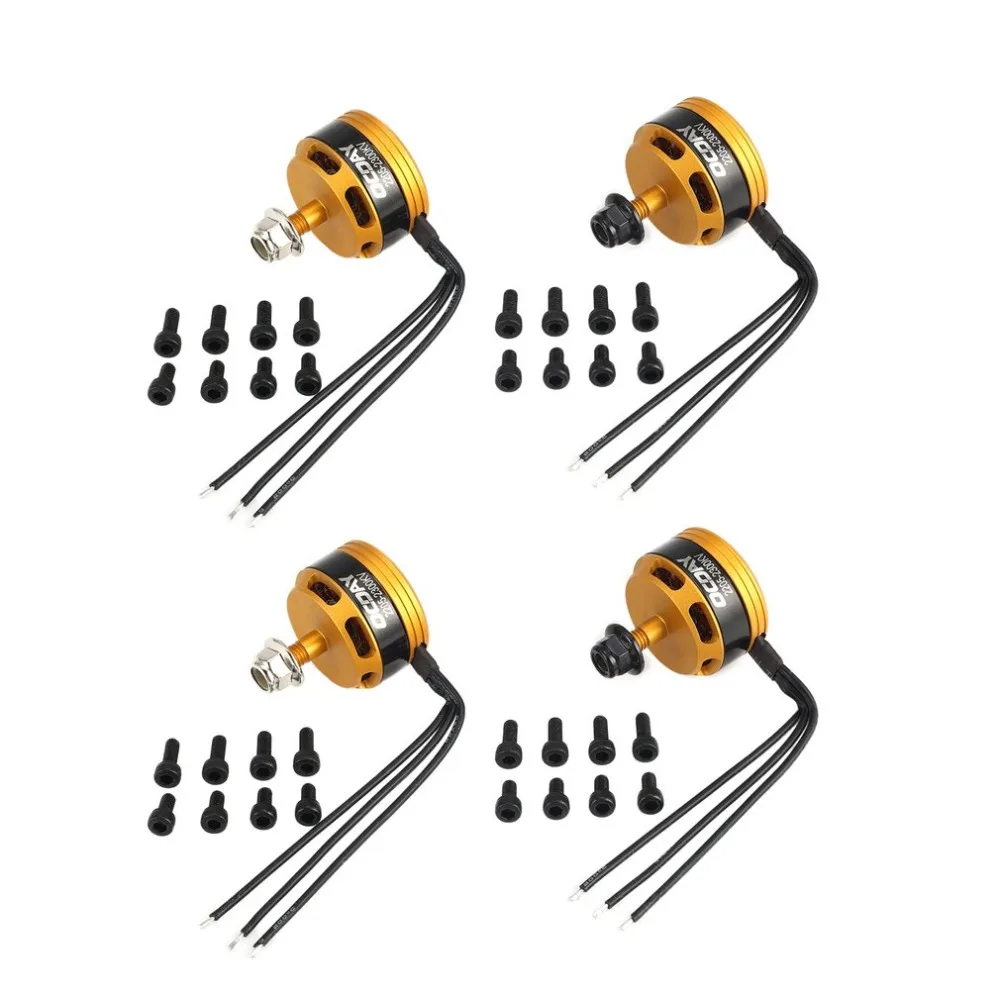 OCDAY 2205 2205 2300KV 3-4S CW/CCW бесщеточный двигатель для QAV250 Wizard X220 280 RC FPV Дрон самолет вертолет Мультикоптер