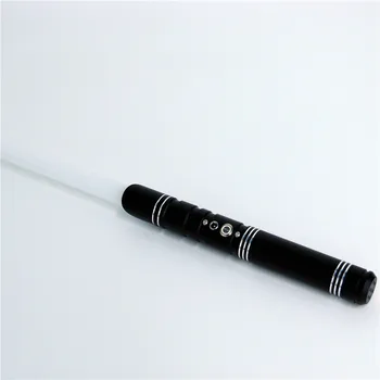

SabeFeast New RGB Lightsaber Heavy Dueling 6 Set Soundfonts Mental Handle Saber FOC Lock-up Volume Adjusting Halloween Toy-025