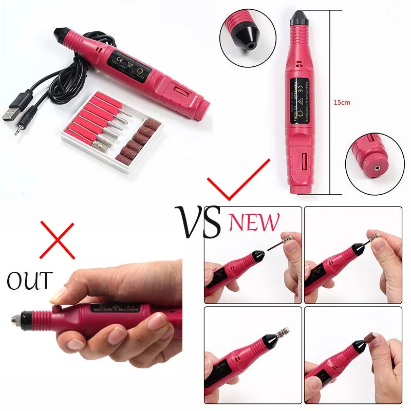 20000 RPM Electric Nail Manicure Machine Nail Extension Kit 18/36 lamp beads Uv Nail Lamp with 12 C