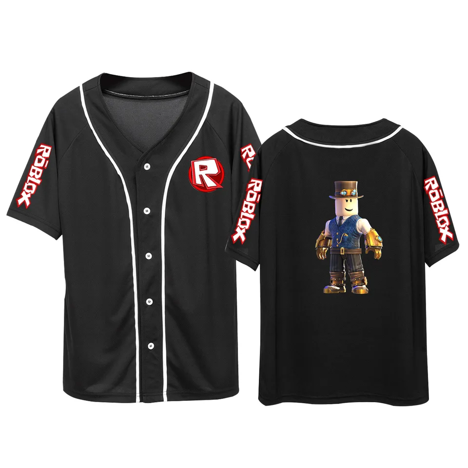 Roblox Hot Selling Related Products Baseball T Shirt Korean Style