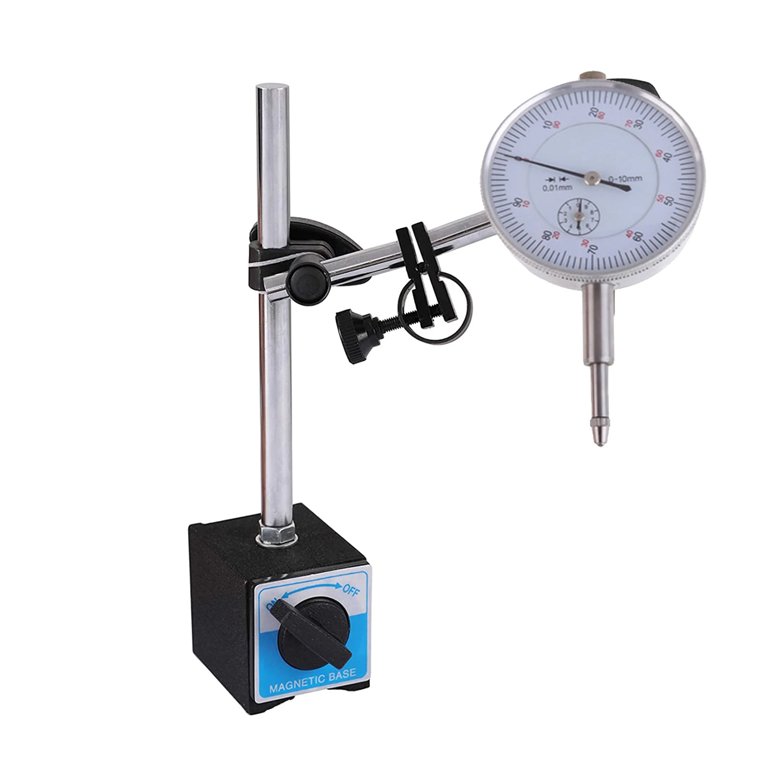 P900-S342, Base magnétique flexible avec 0-1 X 0.001 Indicateur
