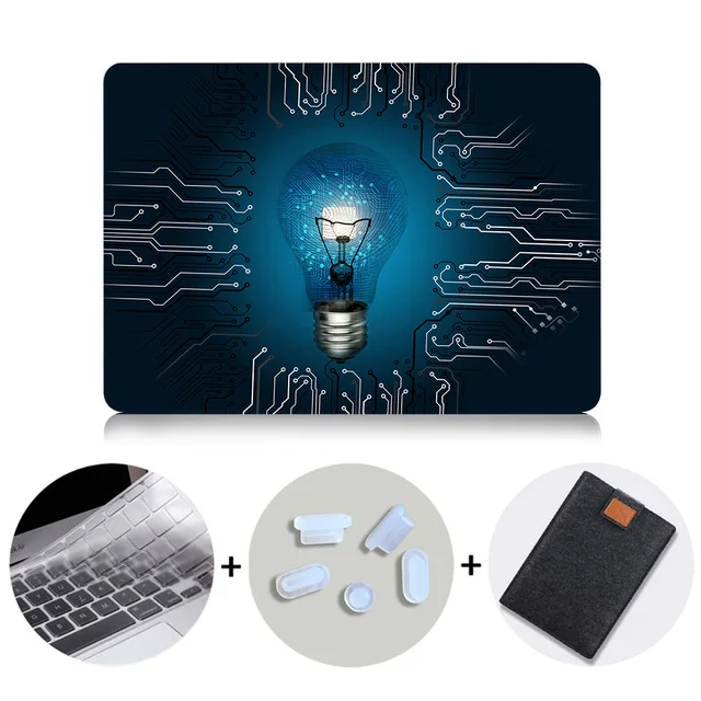 МТТ ноутбука чехол для ноутбука Macbook Air Pro retina 11, 12, 13, 15 и 16 дюймов с сенсорной панелью для macbook pro 13,3 A2159 сумка для ноутбука - Цвет: MB08