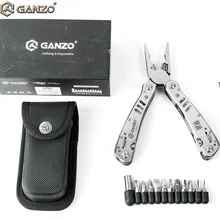 Ganzo-Kit de herramientas multialicates G302H, combinación de bolsa de nailon, cuchillo plegable portátil, cortador de Cable Edc, multiherramientas
