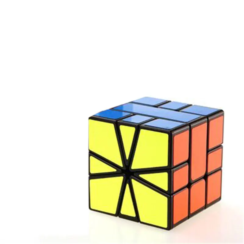 Пластиковый магический куб Megaminx, скоростные игрушки для детей, мини крученая игрушка, 12 сторонний кубик, новинка, Cubo Stress Cubo Magico, профессиональный пазл EE50MF - Цвет: Black SQ1