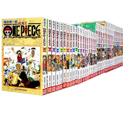 91 книг ONE PIECE Vol.1 японский графический роман манга комикс 82 книги все наборы
