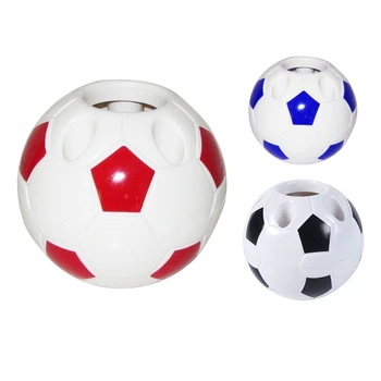 

Soccer Shaped Pen Holder Football Makeup Brush Holders Desk Table Home Office Bedroom Toothbrush Holder Decoration Supplies