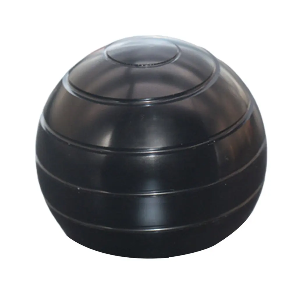 38MM black Светящаяся зарядка, непрерывная игра, рука, поворот пальца, Роллинг, игрушка, освещающая, летающий, праздничный подарок, воздушный Спиннер - Цвет: 38MM black