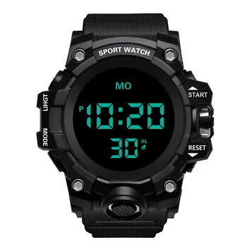 

Men Outdoor Sports Watch Luminous Week Display Stopwatch Display 30M Waterproof Watches Lights Man hour XX3045 Relogio Masculino