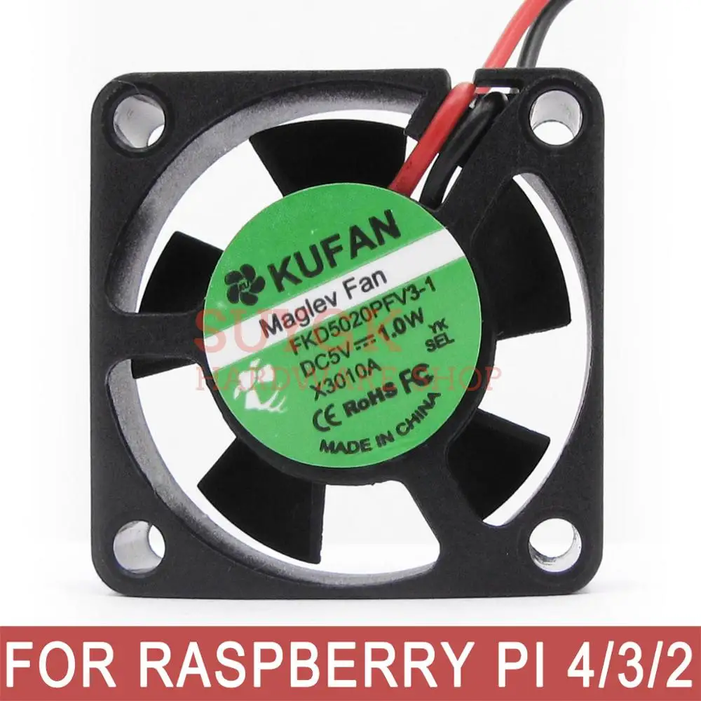 Охлаждающий вентилятор для Raspberry PI 4 ГБ/2 ГБ/1 Гб Модель B охлаждающий охлаждения