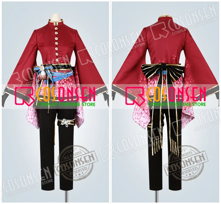 IDOLiSH7 INUMARU TOMA ZOOL косплей костюм на юбилей Аниме Костюм Косплей ONSEN на заказ