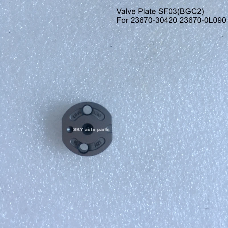 Common Rail D-ENSO инжектор потока отверстия клапан пластины SF03(BGC2) для 23670-30420 23670-0L090 23670-39429