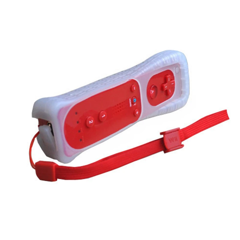 Red Motion Sensor Bluetooth Wireless Remote Controller for Nintendo Wii Console Game