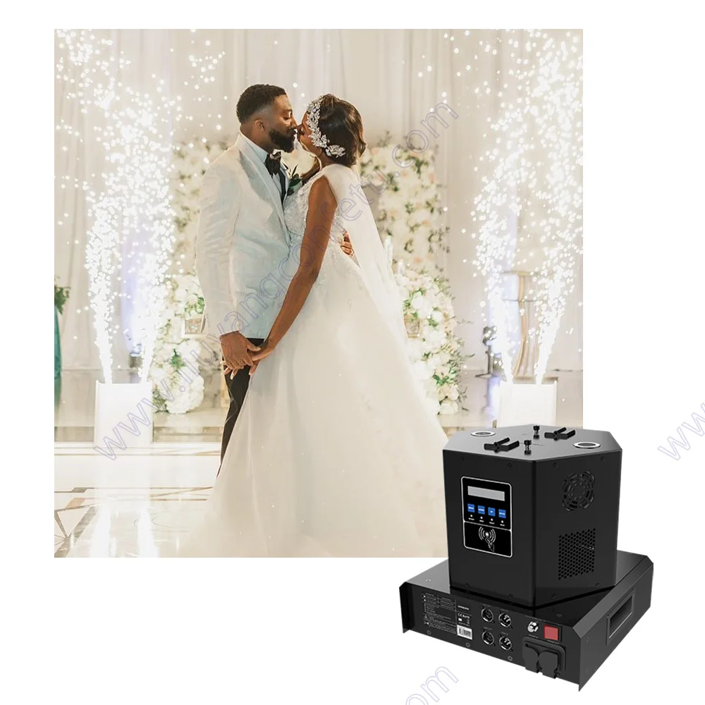 Wedding Machine String Wedding spark machines | Beachweddingtips.com