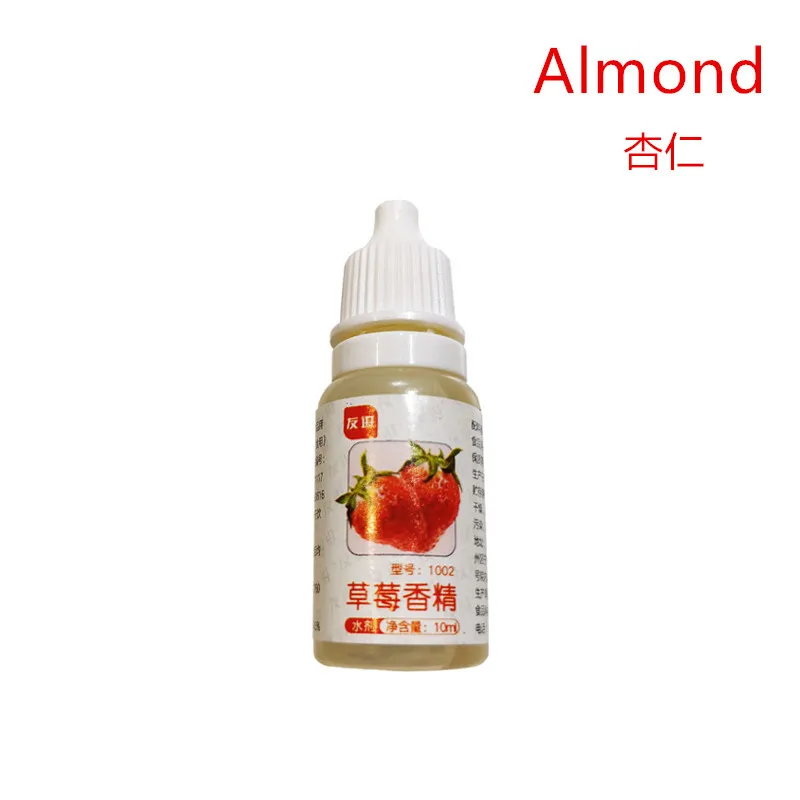 almond 10 мл, сделай сам, ароматизатор для слизи, полимерная глина, ароматизатор, жидкая добавка, клей для слизи, амулеты, фруктовый аромат, ароматизаторы, игрушки, аксессуары, наборы - Цвет: almond