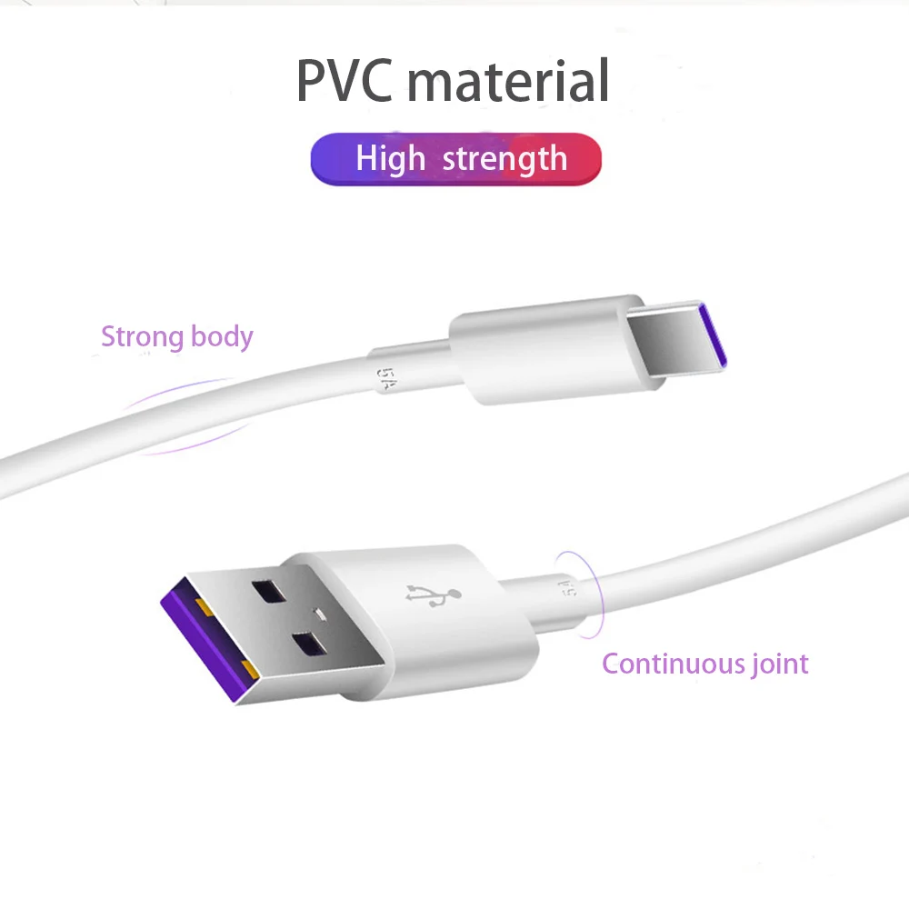 Оригинальное быстрое зарядное устройство Huawei 40 Вт Supercharge USB 10 в 4A адаптер 5A Type C
