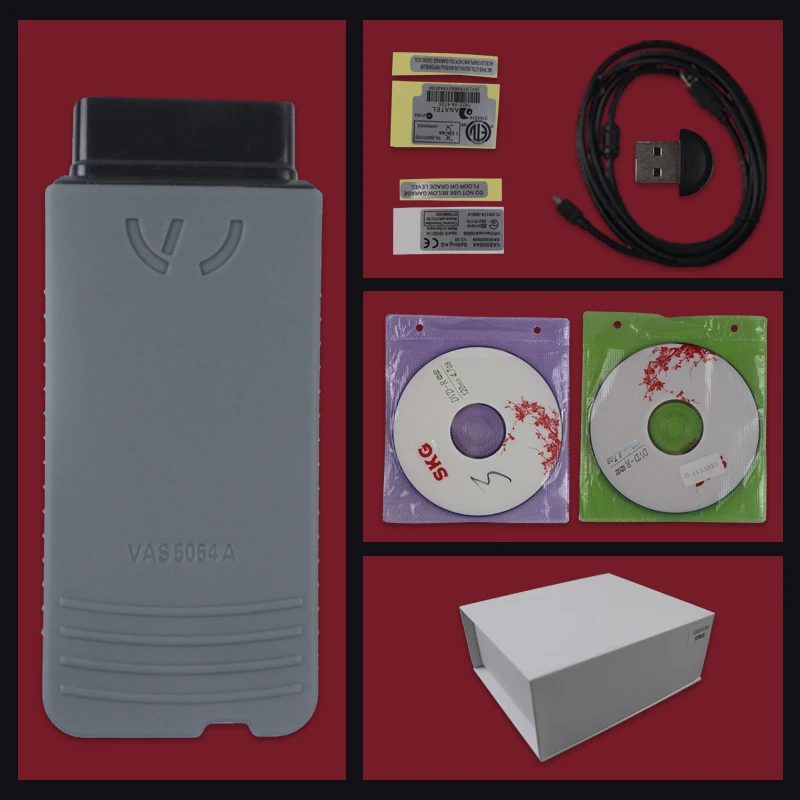 VAS5054A OKI с Bluetooth ODIS V3.0.3 полный чип VAS 5054A forVW forAUDI forSKODA сканер кодов|vas5054a oki|vas 5054awith
