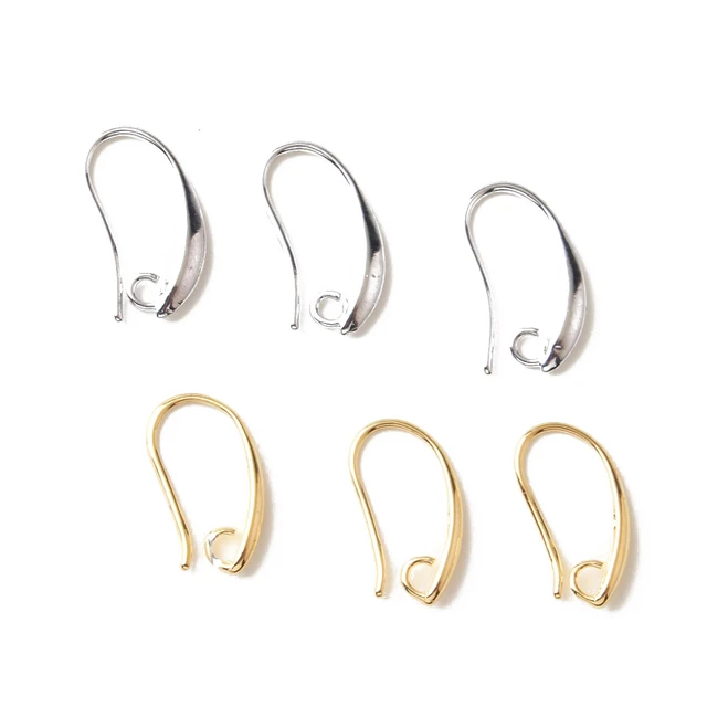 Earrings Hooks Jewelry Making  Ear Hook Jewelry Making - Jewelry Findings  & Components - Aliexpress
