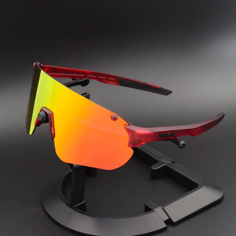 Для мужчин Для женщин 3 объектива Спорт на открытом воздухе велосипед Велоспорт очки солнцезащитные очки для езды на велосипеде, Cyling очки, очки для велоспорта, для снежной погоды, очки - Цвет: 04