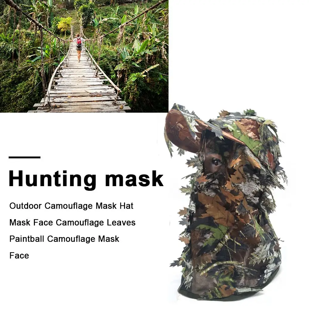 Outdoor Camouflage Seamless Neck Gaiter Face Mask Military Camping Paintball Ski Tactical Bandana Fishing Scarf Gadgets Supplies