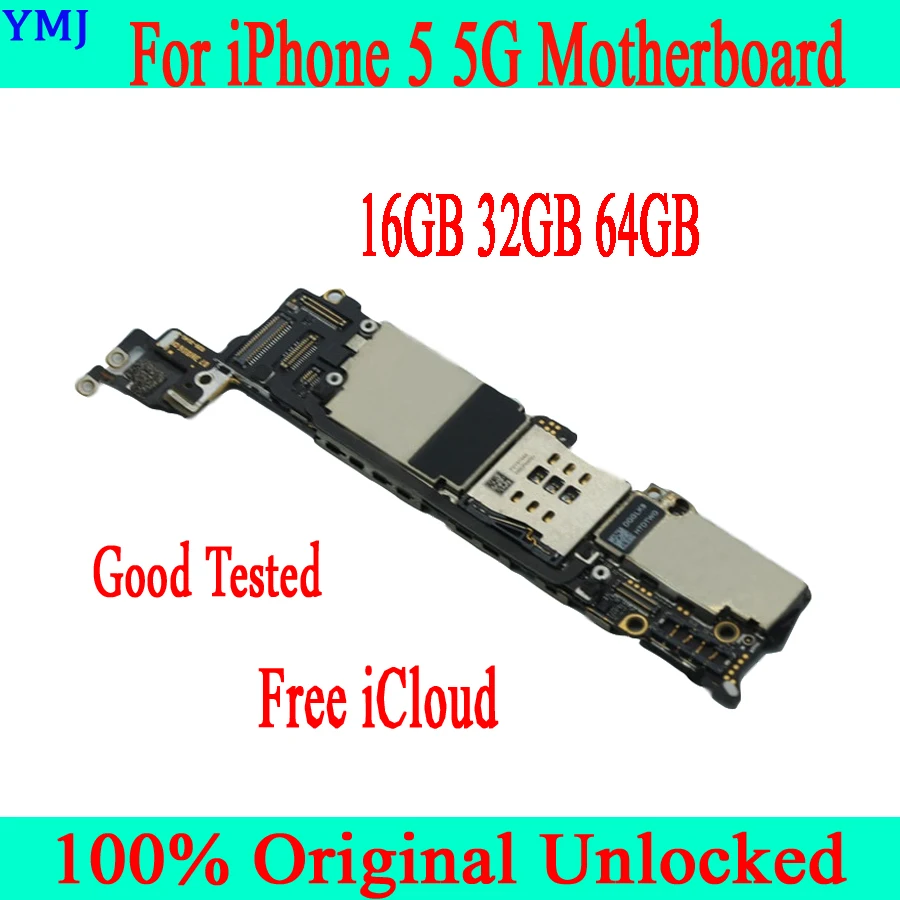 Бесплатный iCloud для iphone 5 материнская плата с полными чипами оригинальная