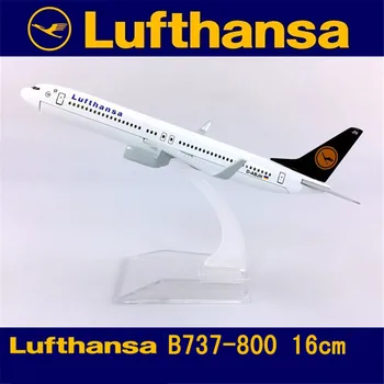 

Alloy Metal AirGermany Lufthansa B737 Deutsche Airlines Airplane Model Airways Plane Model Stand Aircraft Kids Gifts 1