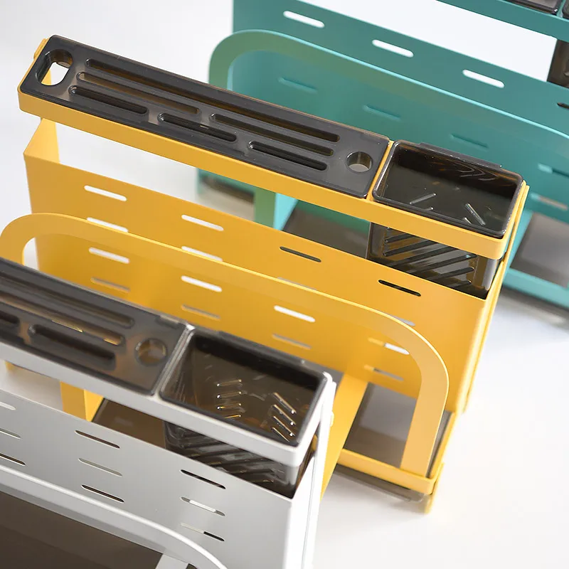  Household Candy Color Kitchen Combination Storage Rack Cutter Chopsticks Chopsticks Chopping Board  - 4000396397289