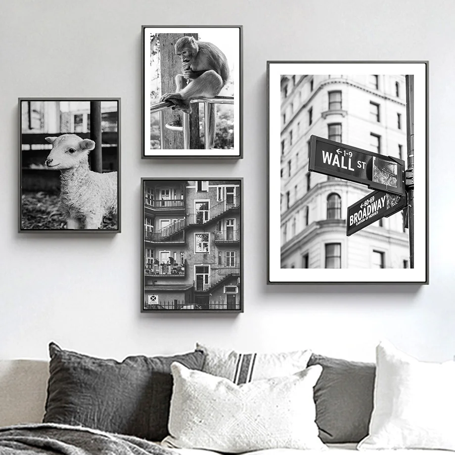 5D DIY Diamond Painting Retro London Bridge Car Lamb Monkey Cross Stitch Kits Embroidery Full Mosaic Home Decor Gift | Дом и сад