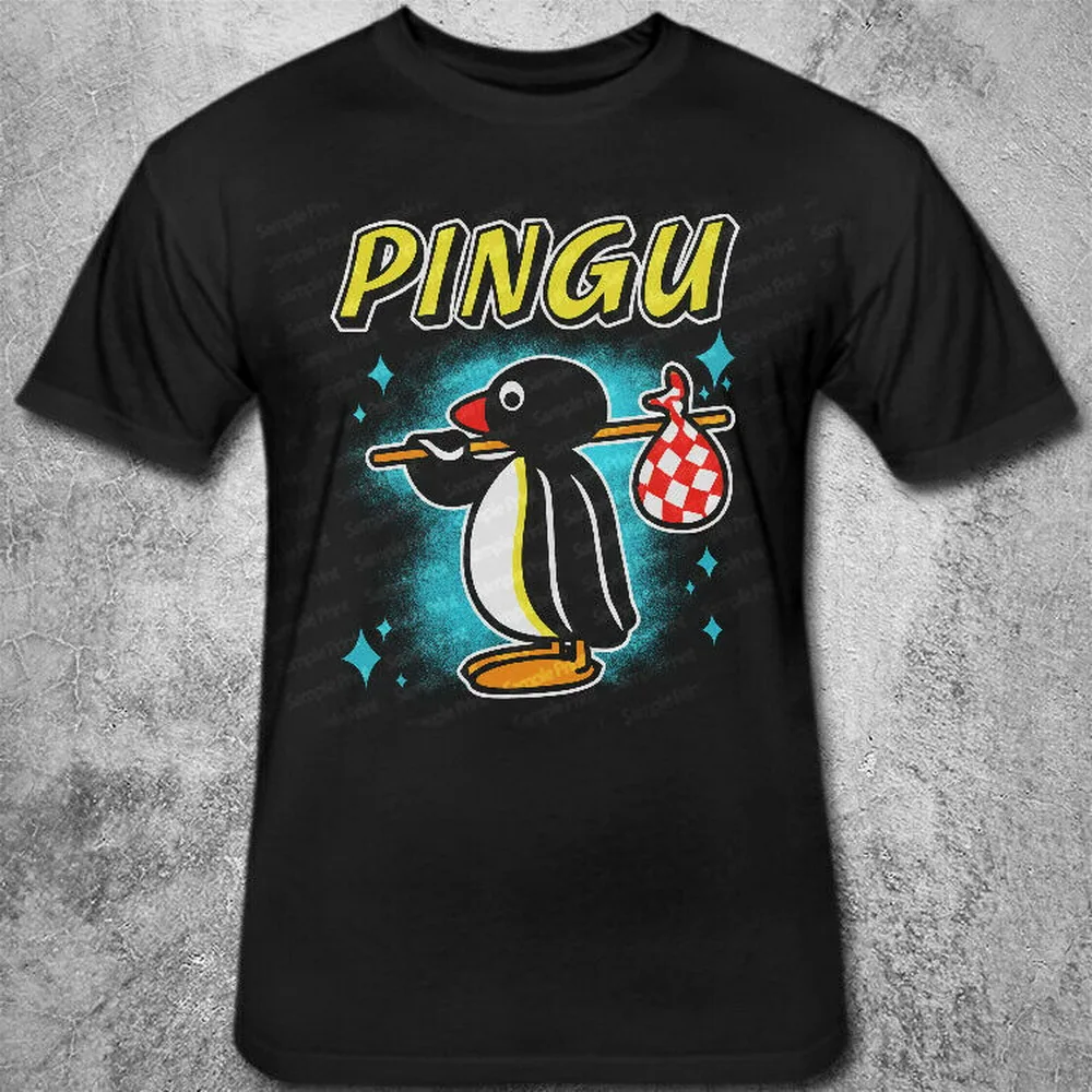Pingu винтажная новая мужская футболка 3ND 30Th 40Th 50Th на день рождения | Мужская одежда