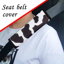 

2021 New Car Seat Belt Shoulder Guard Pads Covers Plum Blossom Safety Belt for Comfort and Breath Pad Interior Accessories