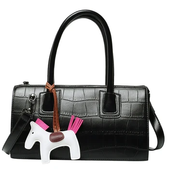 

Four seasons general high quality embroidered women's bag 2020 luxury designer Pentagon Shoulder Bag Purse